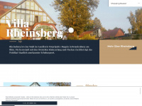 villa-rheinsberg.de Webseite Vorschau