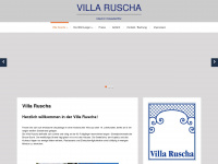 villa-ruscha.de Webseite Vorschau