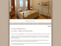 villa-schloessle.de Webseite Vorschau
