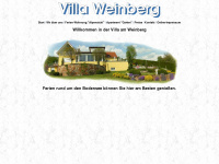 villa-weinberg.de Webseite Vorschau