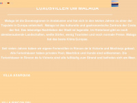 villaaxarquia.de Webseite Vorschau