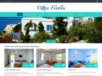 villafaros.ch Webseite Vorschau