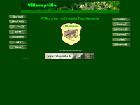 villareptilia.de Webseite Vorschau
