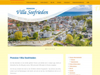 villaseefrieden.de Webseite Vorschau