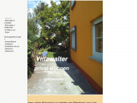 villawalter.de Webseite Vorschau