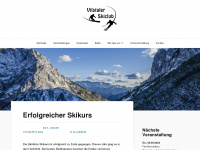 vilstaler-skiclub.de Webseite Vorschau