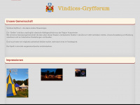 vindices-gryfforum.de Webseite Vorschau