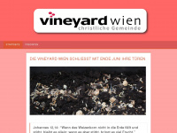 vineyard-wien.at Webseite Vorschau