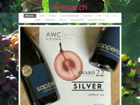 vinicus.ch Webseite Vorschau