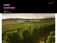 viniport.de Webseite Vorschau