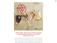 vinique.ch Webseite Vorschau