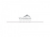 vinoderm.ch Webseite Vorschau