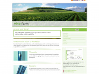 vinoform.ch Webseite Vorschau