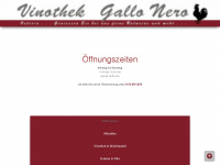 vinothek-gallo-nero.de Webseite Vorschau