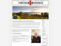 vinothek-scheidler.at Webseite Vorschau