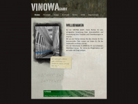 vinowa.at Webseite Vorschau
