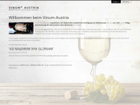 vinum-austria.at Webseite Vorschau