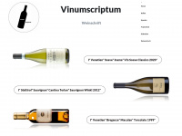 vinumscriptum.de Webseite Vorschau