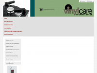vinylcare.de Webseite Vorschau