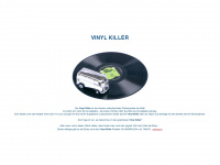 vinylkiller.de Webseite Vorschau