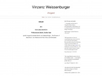 vinzenzweissenburger.de Webseite Vorschau