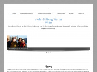 viola-stiftung.de Webseite Vorschau