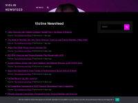 violine.at Webseite Vorschau