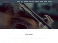 violinfestival-oettingen.de Webseite Vorschau