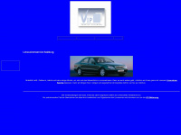 vip-limousinen.at Webseite Vorschau
