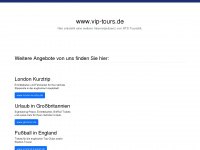 vip-tours.de Webseite Vorschau