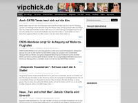vipchick.de Webseite Vorschau