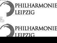philharmonie-leipzig.de Webseite Vorschau