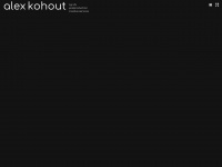 alexkohout.com Webseite Vorschau