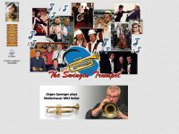 swinging-trumpet.de Webseite Vorschau