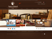 aurahotel.pl Webseite Vorschau