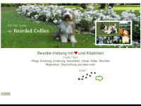 beardedcollie.de Webseite Vorschau