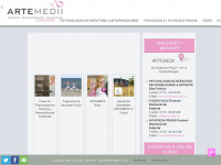 artemedii.de Webseite Vorschau