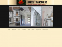 kalzil.de Webseite Vorschau