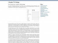 virtuelle-tk-anlage.de Webseite Vorschau