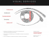 visual-services.de Webseite Vorschau