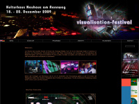 visualisation-festival.de Webseite Vorschau