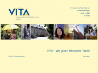 vita-immobilien.at Webseite Vorschau