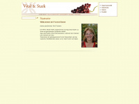 vital-und-stark.ch Webseite Vorschau