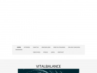 vitalbalance.at Webseite Vorschau