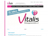 vitalis-wuppertal.de Webseite Vorschau