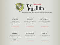 vitalliin.de Webseite Vorschau