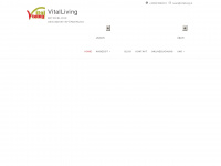 vitalliving.at Webseite Vorschau