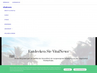 vitalnews.de Webseite Vorschau