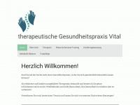 vitaltrainer.ch Webseite Vorschau