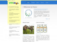 vitamol-ag.de Webseite Vorschau